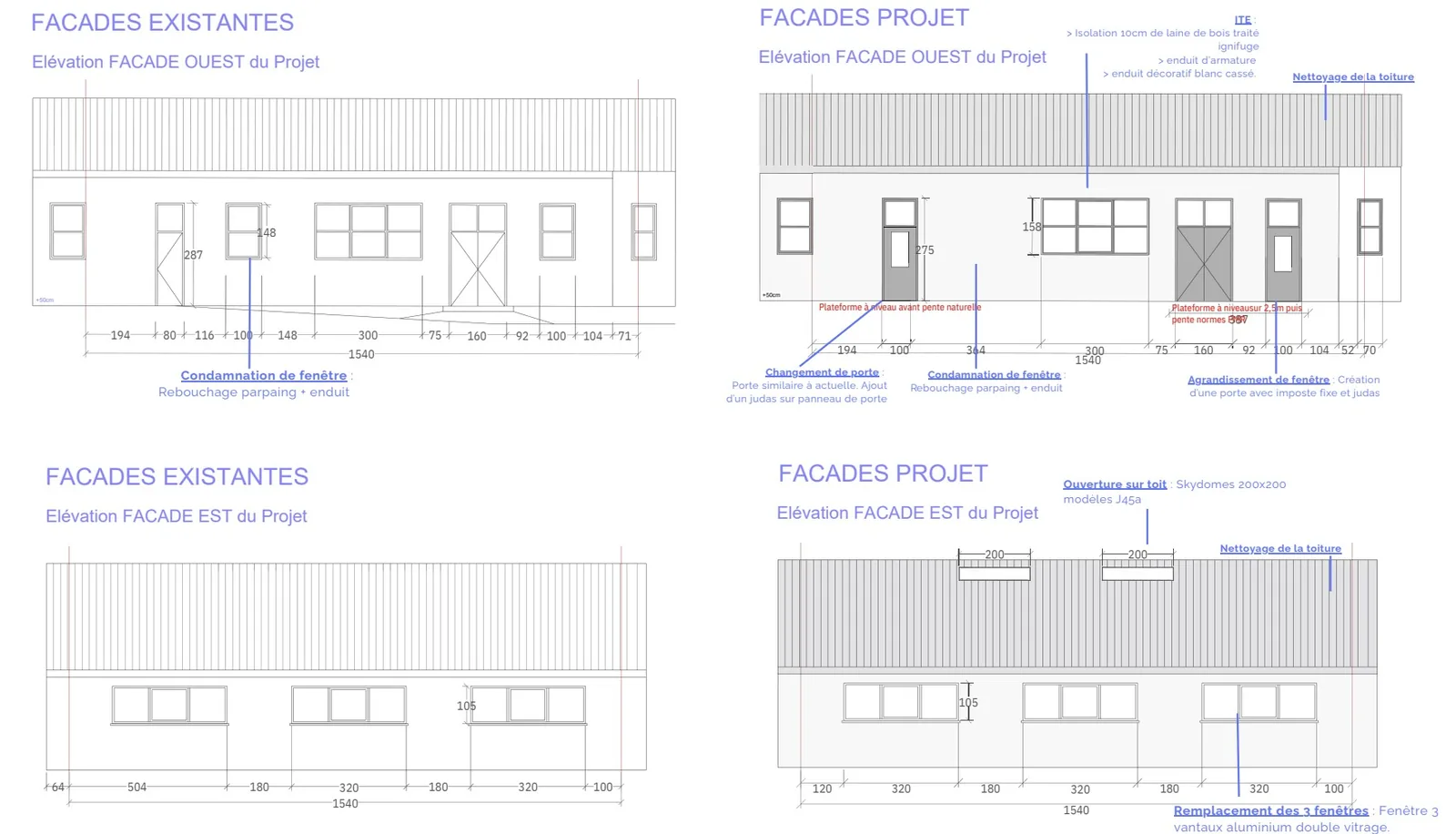 Plan de toiture