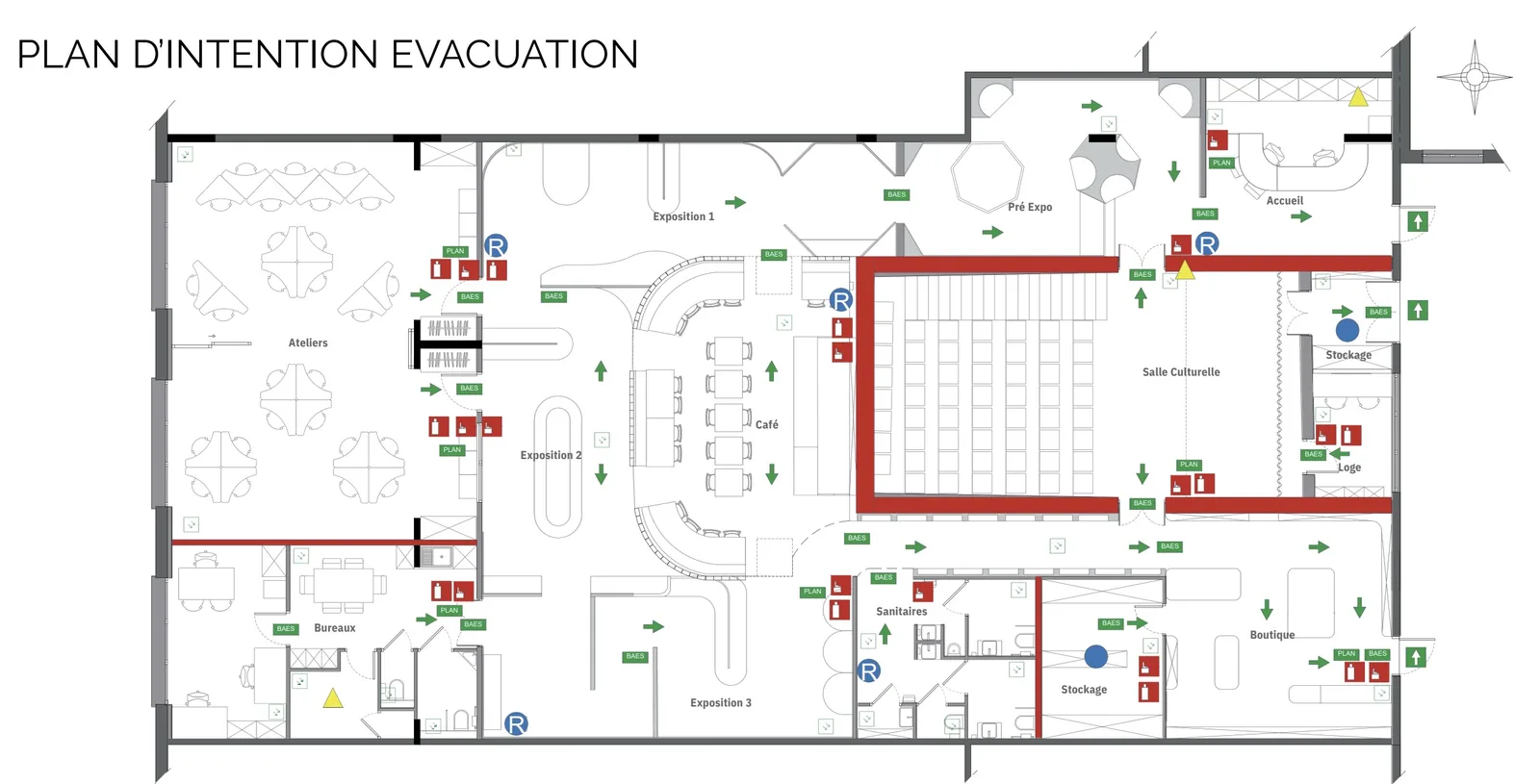 Plan d’intention évacuation