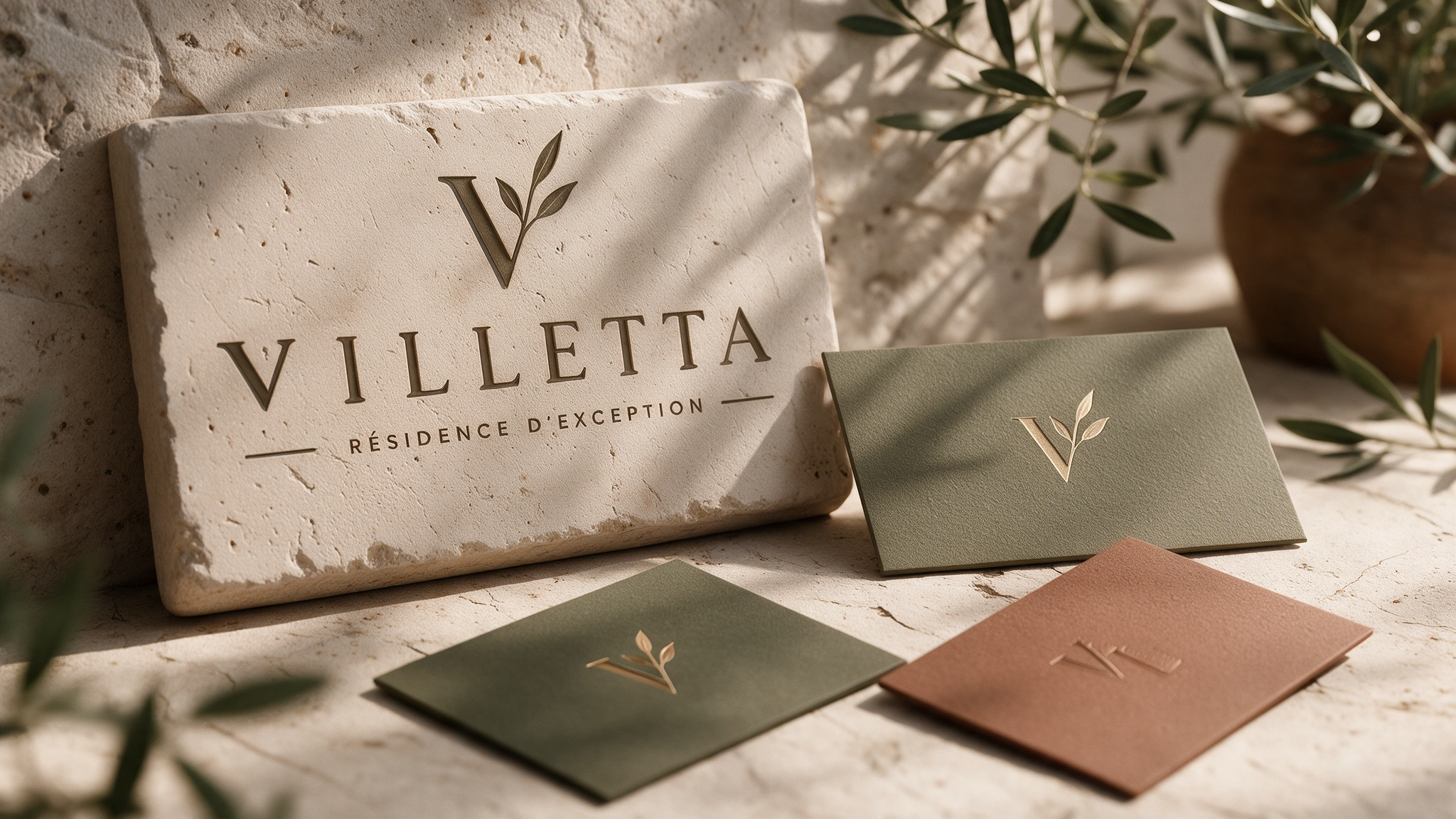 Villetta : plaquette et supports de communication